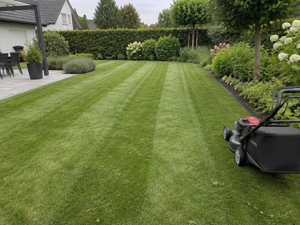 Rasenpflege und Mäharbeiten beim Gartenservice Armbrecht in Einbeck